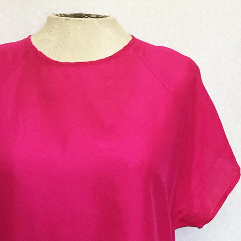 Angela Tong silk blouse